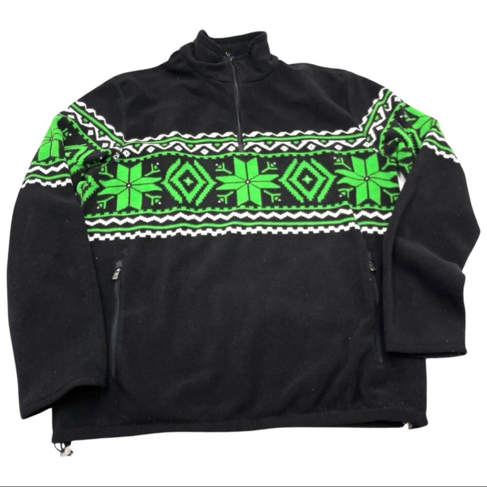 POLO RALPH LAUREN fleece icelandic winter theme size MEDIUM unisex